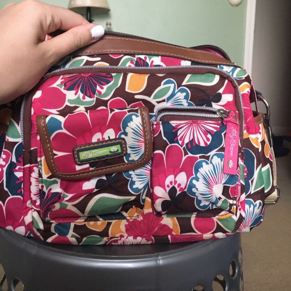 Lily Bloom Floral Purse